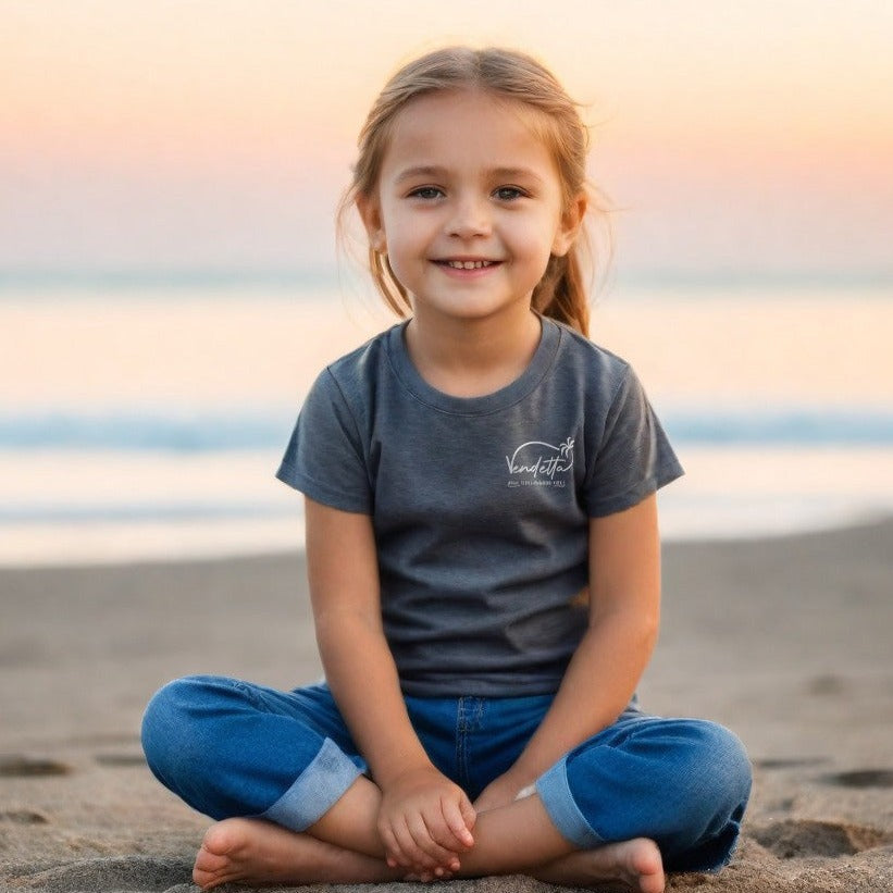 Youth Forever Stoked T-Shirt - Dark Gray Heather
