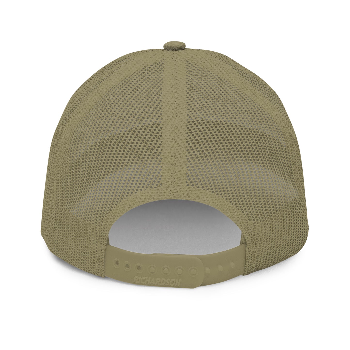Vendetta Black Embroidery Snapback Trucker Hat - Loden