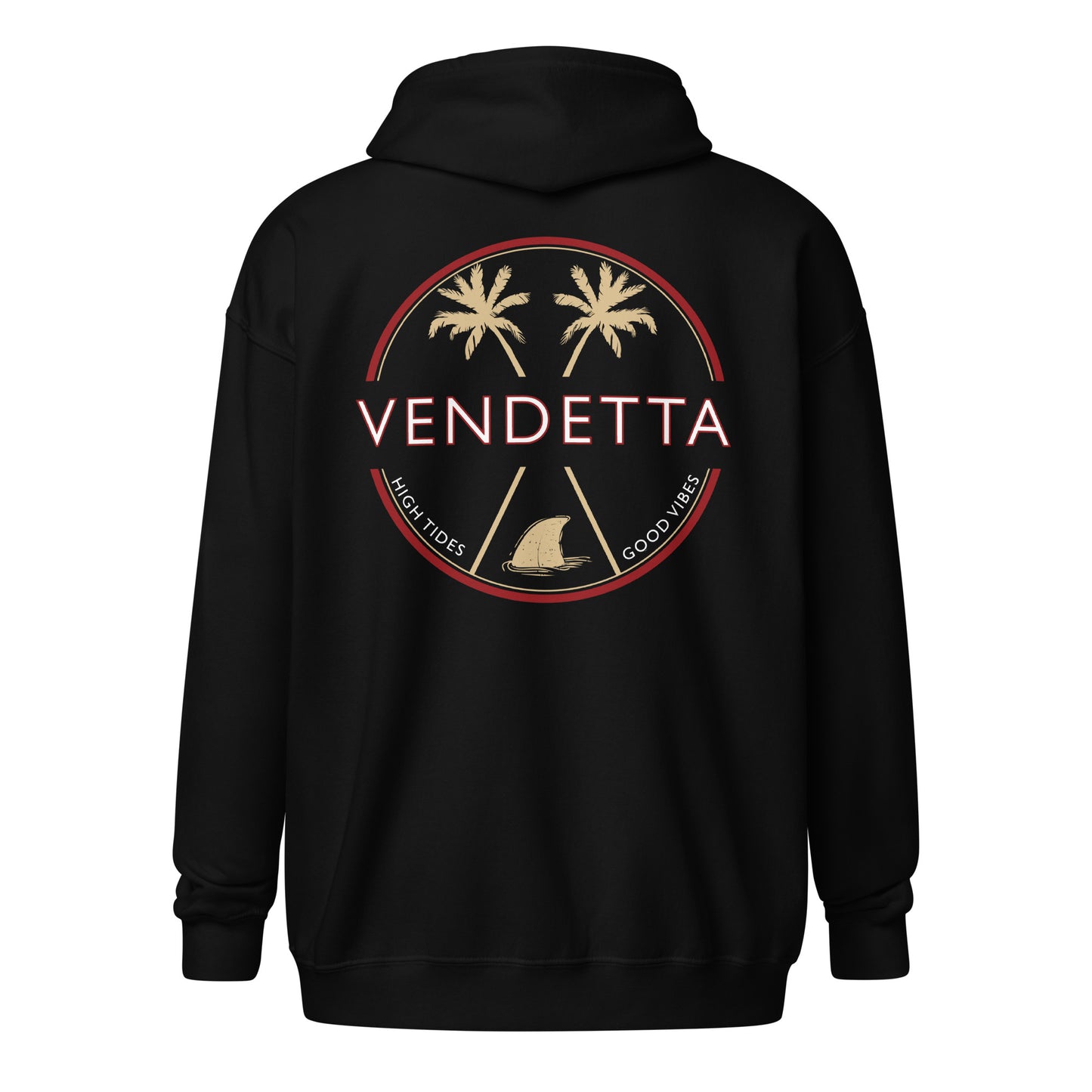 Vendetta Classic Zip Up Hoodie
