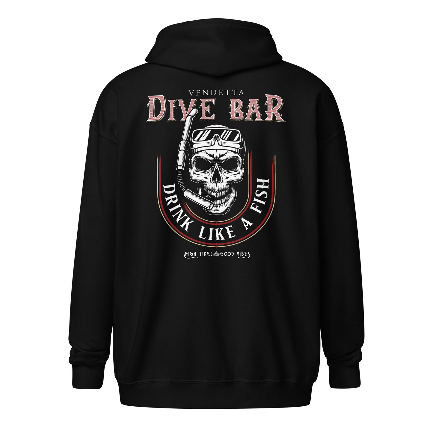 Vendetta Dive Bar Zip Up Hoodie