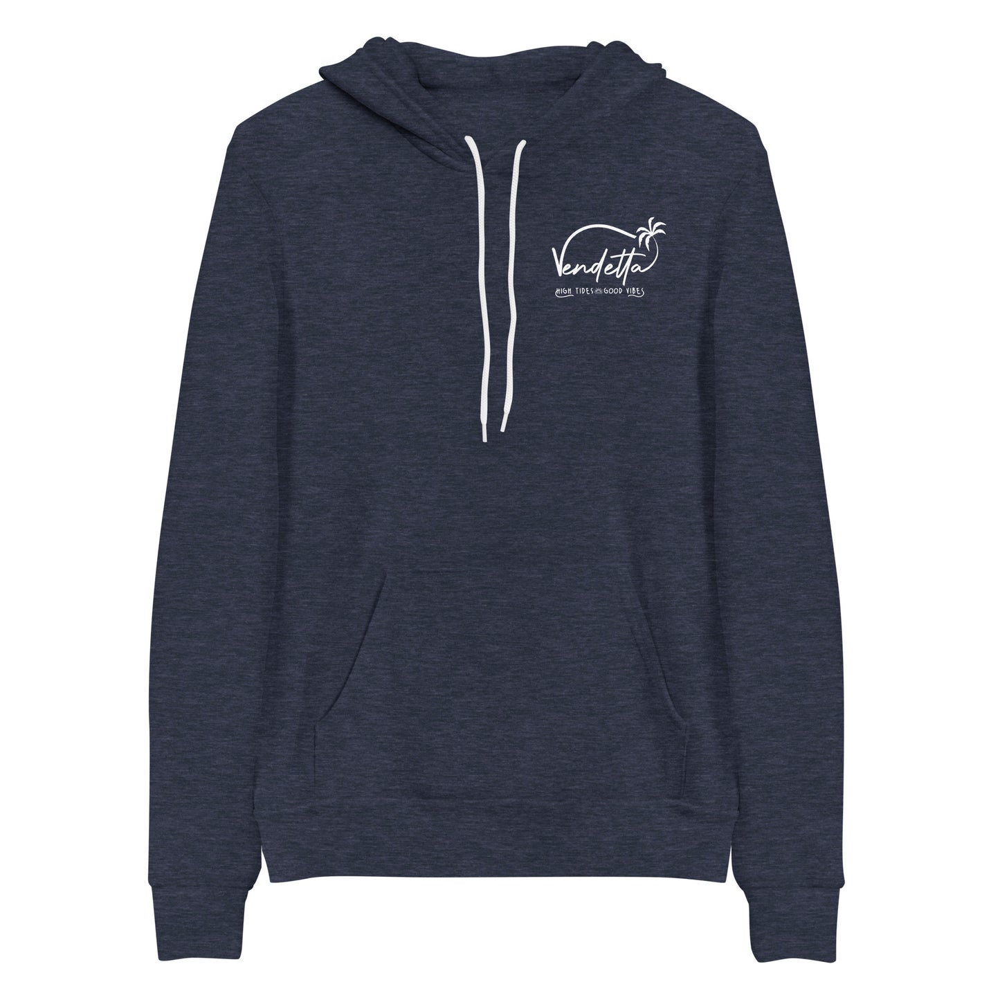 Vendetta Forever Stoked Lightweight Hoodie - Heather Navy