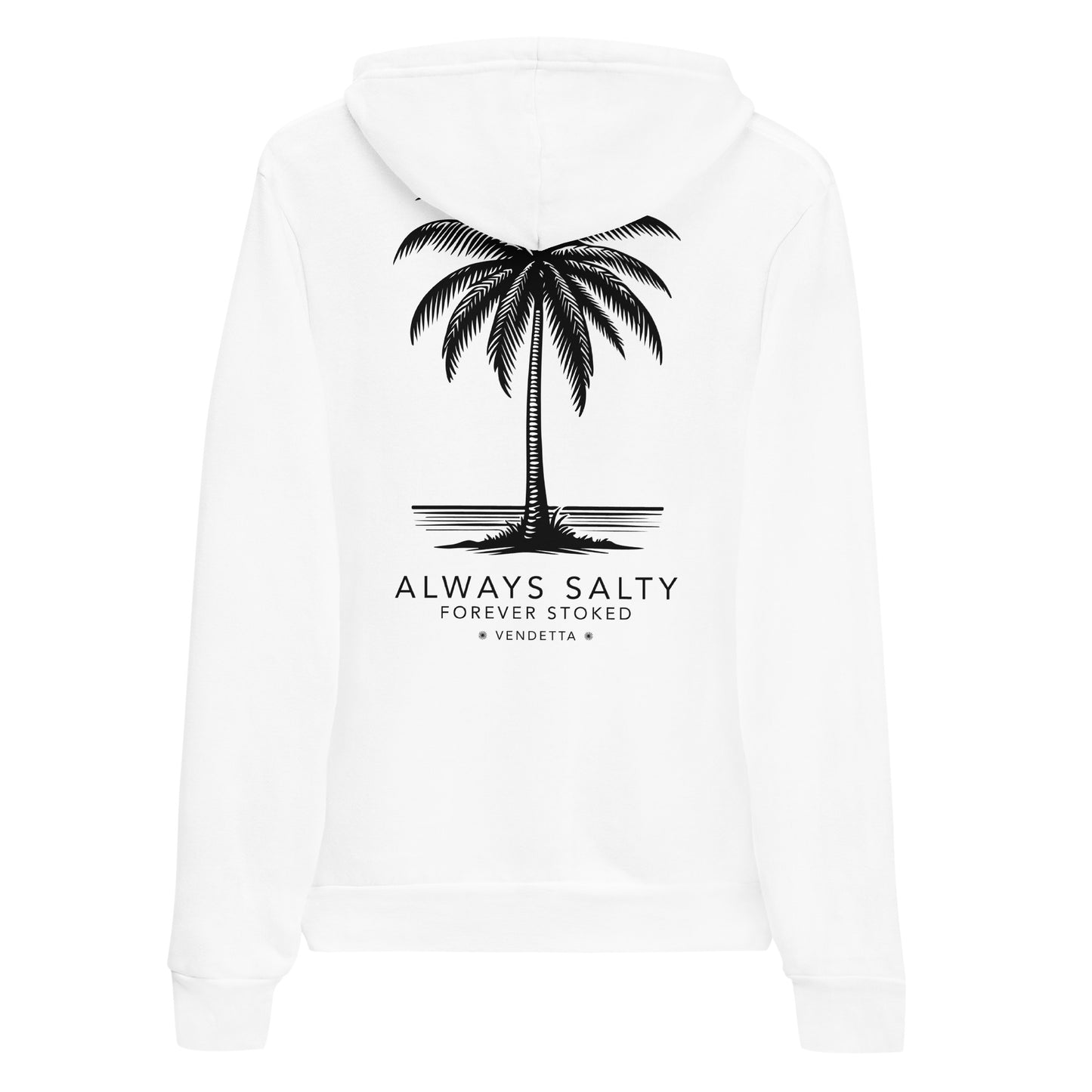 Vendetta Forever Stoked Lightweight Hoodie - White