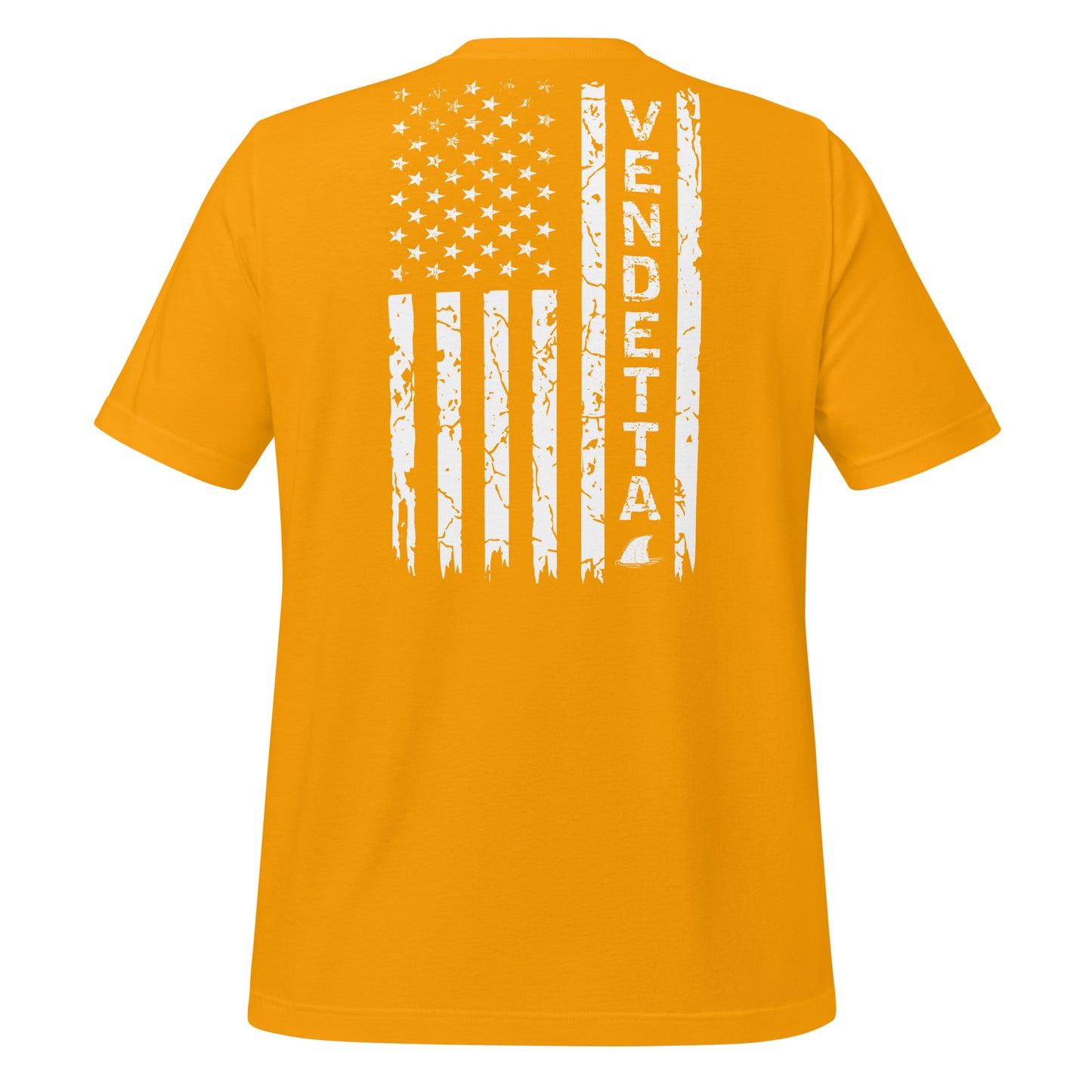 All American Vendetta Unisex Tee - Gold