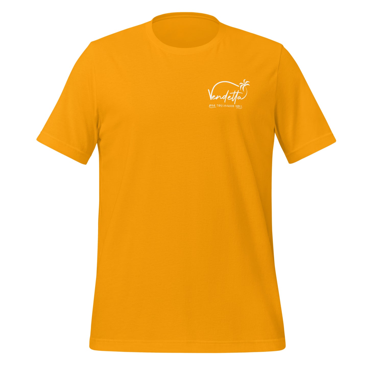 All American Vendetta Unisex Tee - Gold