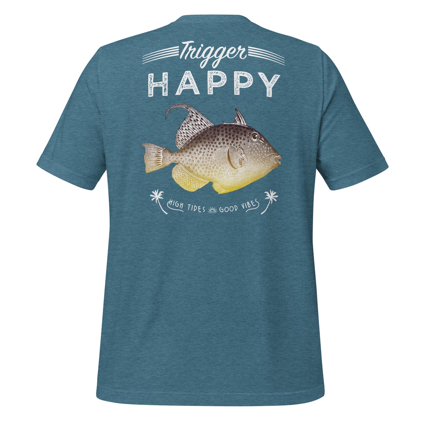 Trigger Happy Tee - Heather Deep Teal