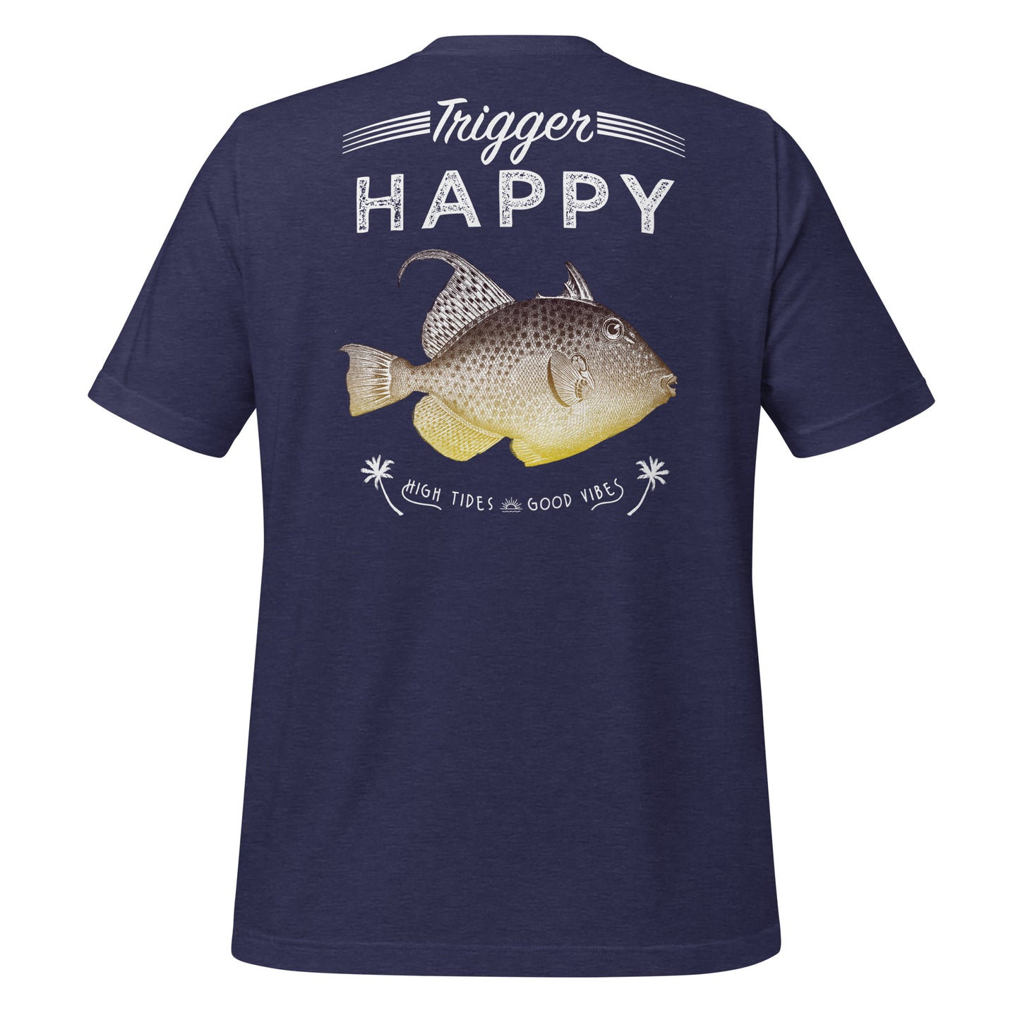 Trigger Happy Tee - Heather Navy