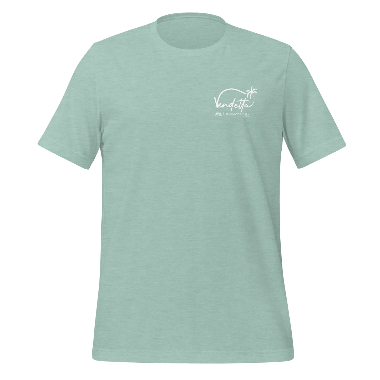 Trigger Happy Tee - Heather Prism Dusty Blue