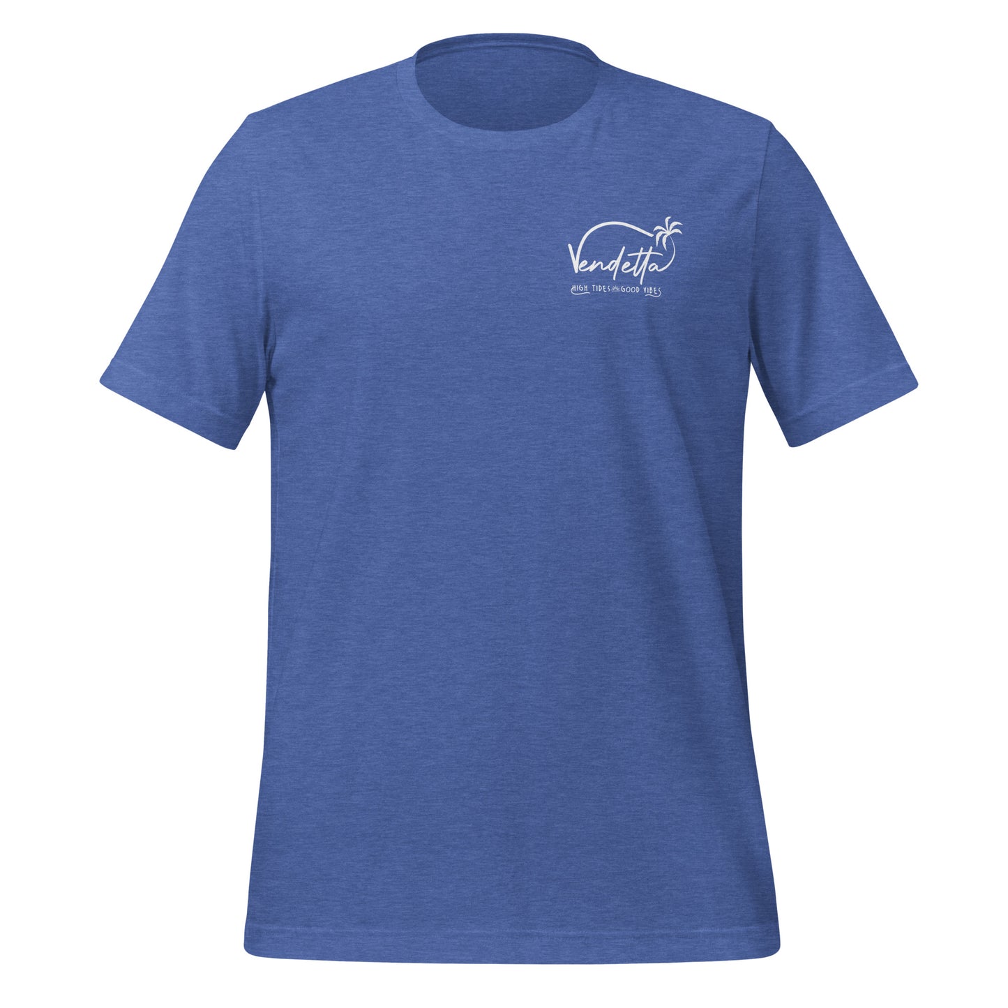 All American Vendetta Unisex Tee - Heather True Royal