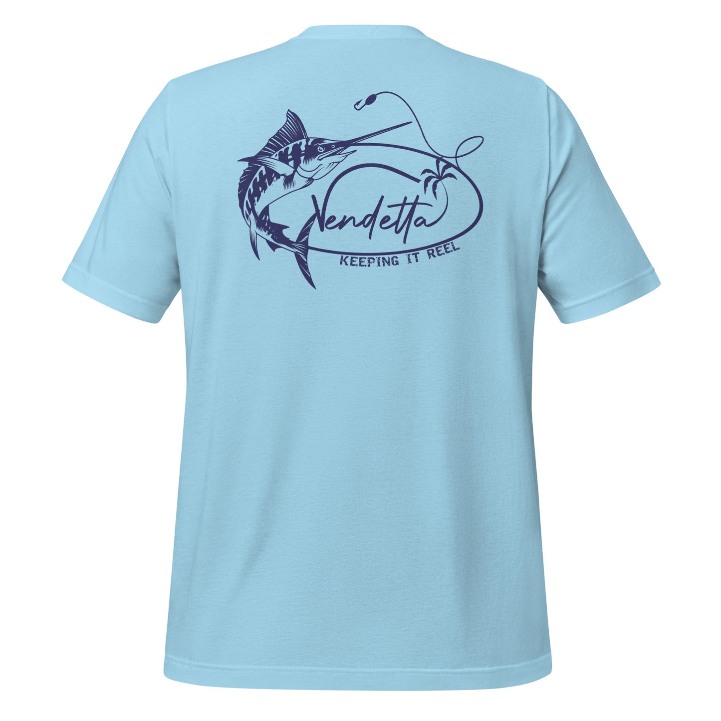 Keeping it Reel Unisex Tee - Ocean Blue