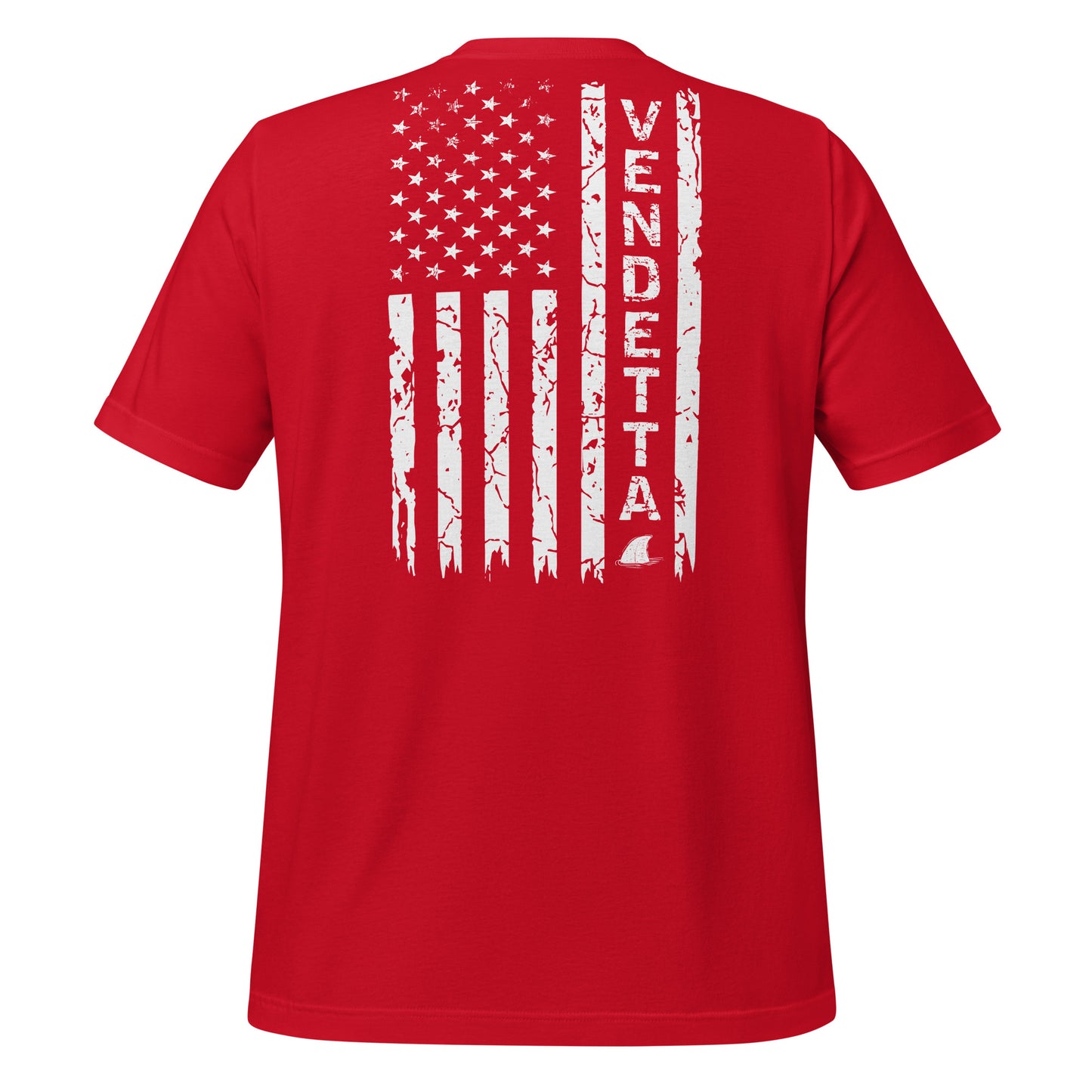 All American Vendetta Unisex Tee - Red