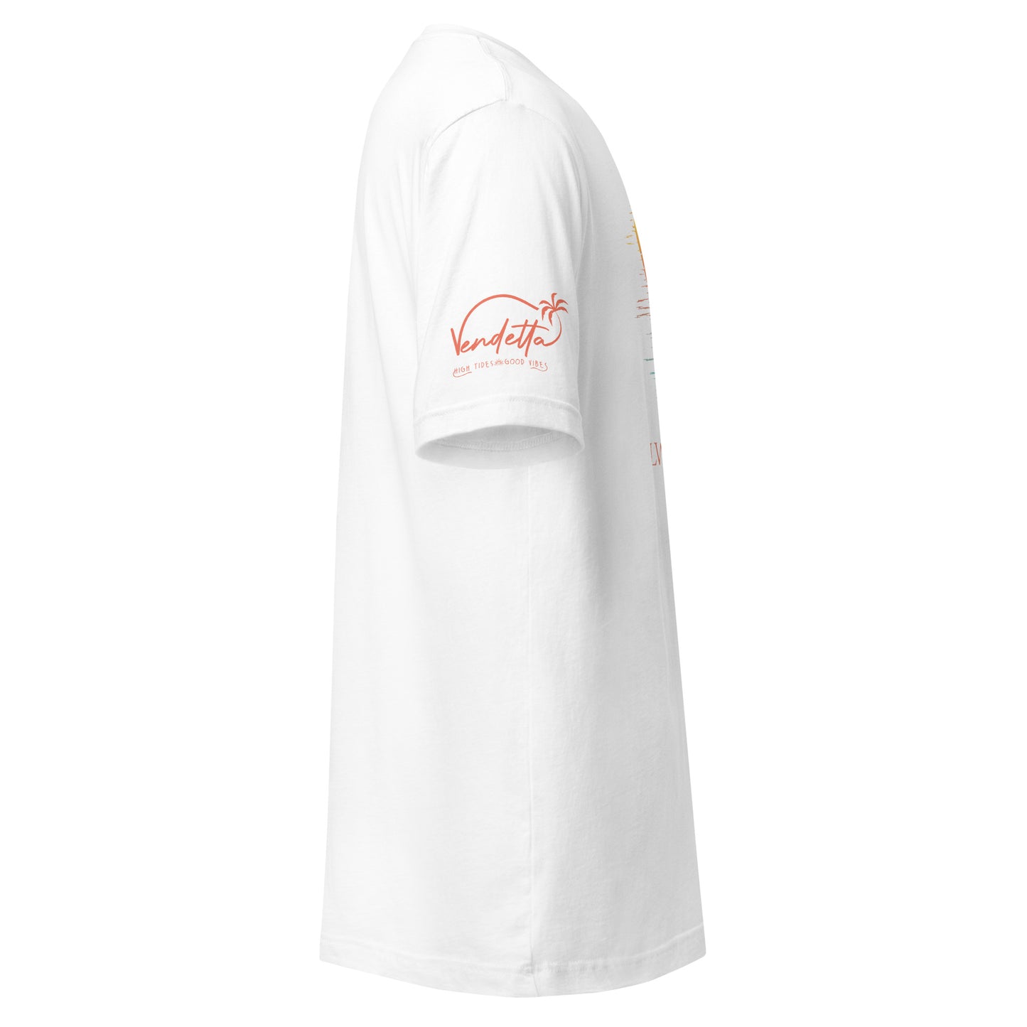 Salty Palms Tee - White