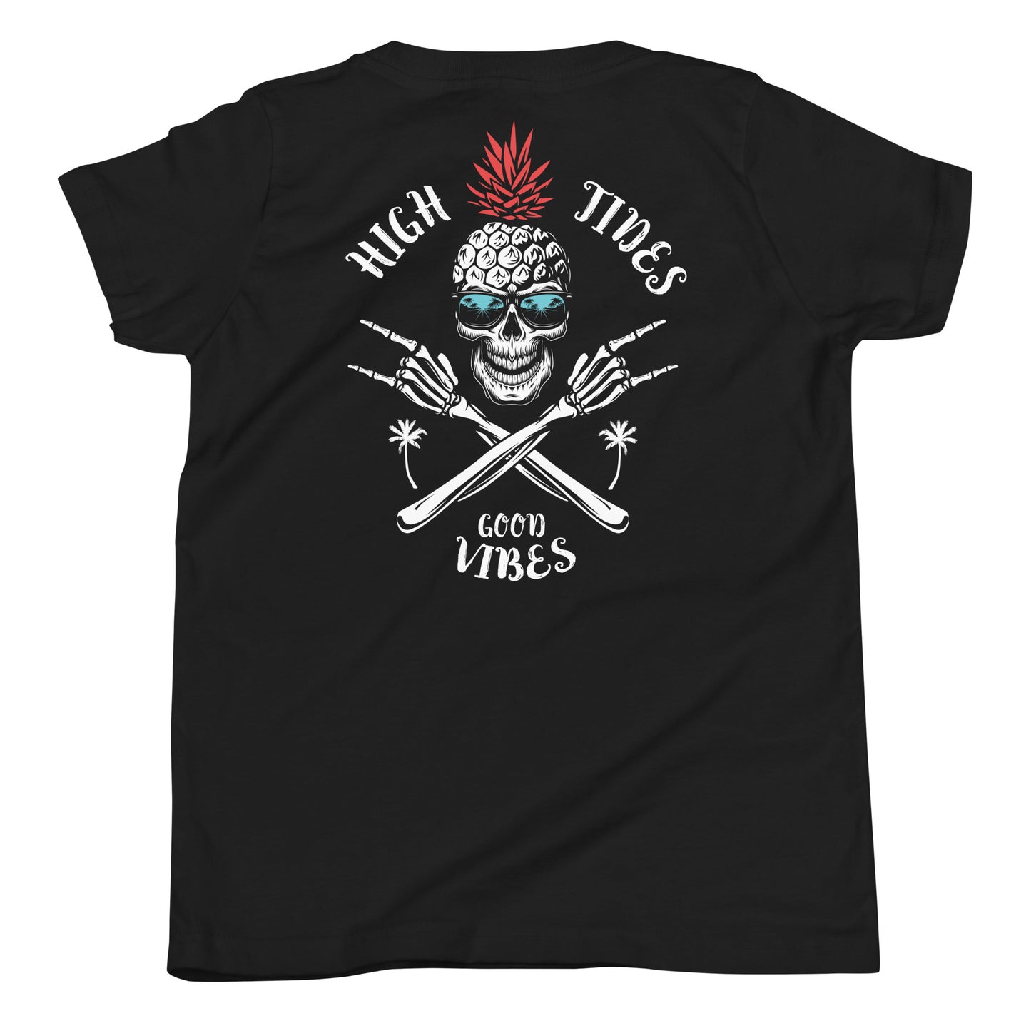 Youth Punk Pineapple T-Shirt - Black