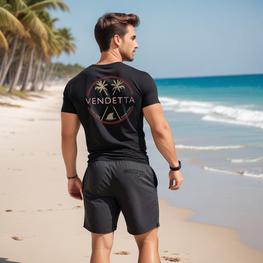 Vendetta Classic Tee - Heather Black
