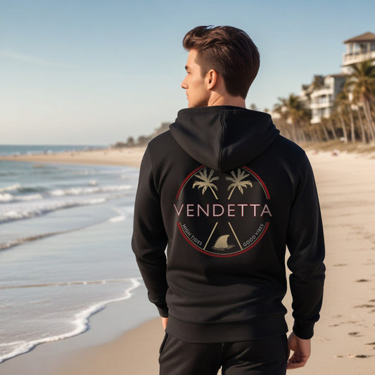 Vendetta Classic Zip Up Hoodie