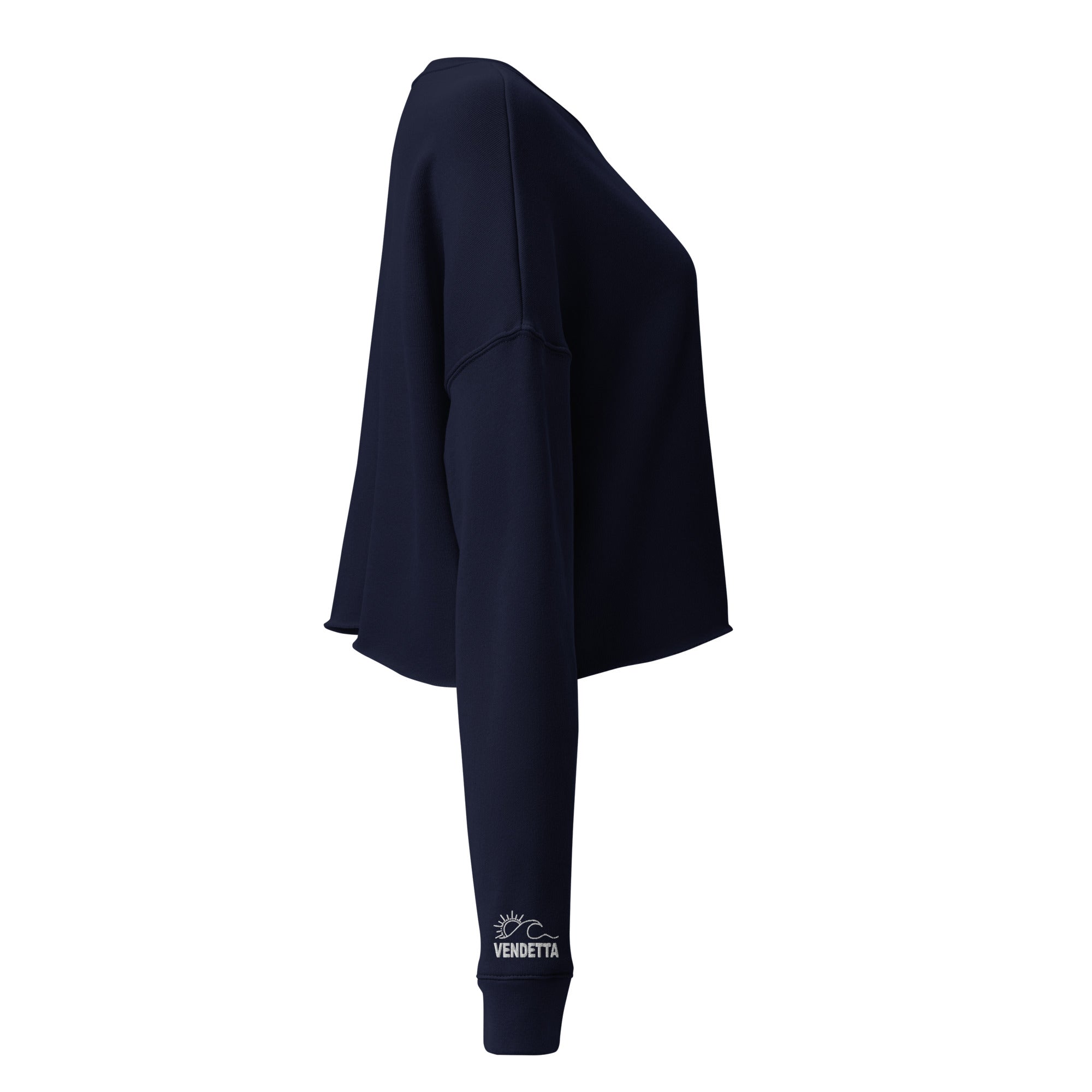 ★KIRSH★ Witty Bunny Waffen Crop Sweatshirt Navy WITTY BUNNY WAPPEN CROP SWEATSHIRT [NAVY] - KIRSH | 60